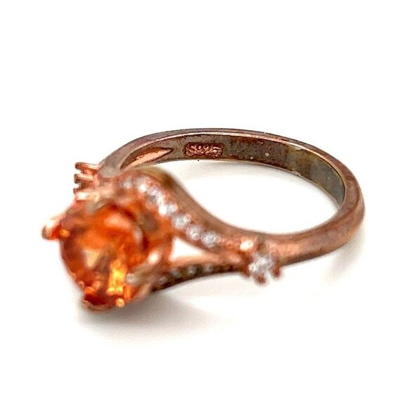 Orange Stones Ring - Picture 4 of 6